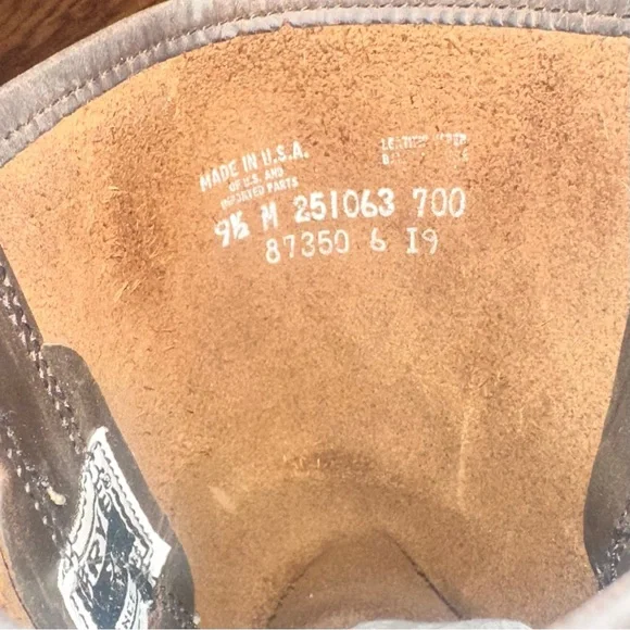 Frye Harness 12r Moto boots in brown - Picture 4 of 13